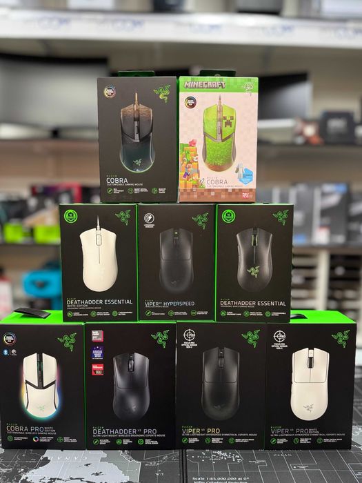 Оригинальные игровые мыши Razer - Модели и цены в описании