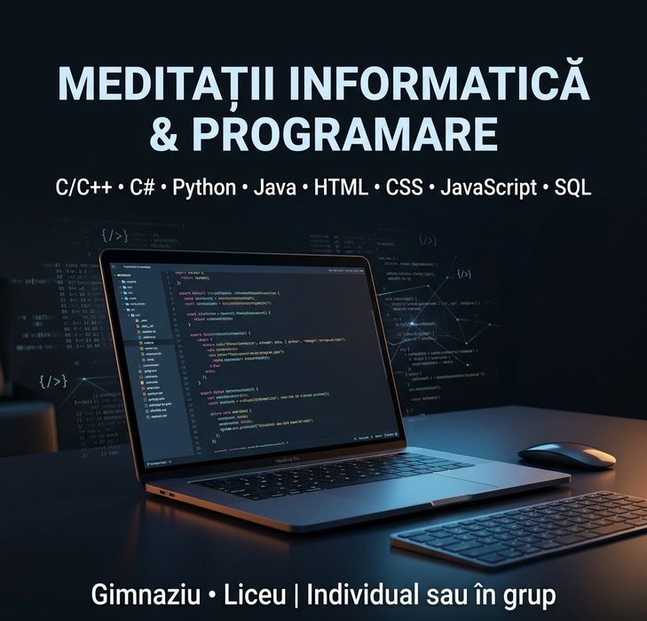 Meditații Informatică și Programare – C/C++, C#, Python, Java, Web