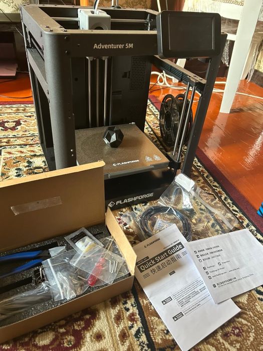 3D-печати черный, новый. 3D принтер оте арзан багада