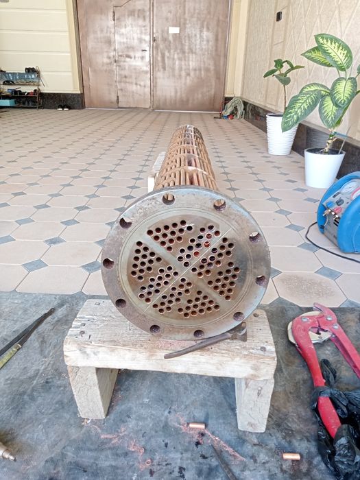 Ремонт теплообменников. Ремонт чиллеров. Пуско наладочные  работы.