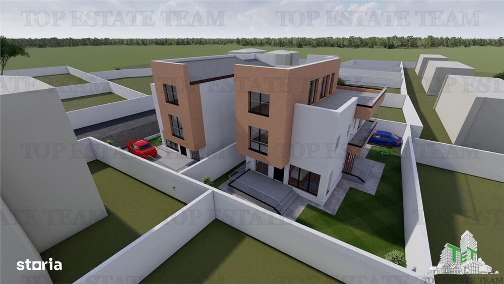 Vila exclusivista, 4 camere, incalzire in pardoseala, finisaje premium
