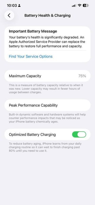 Iphone11 75% 128gb