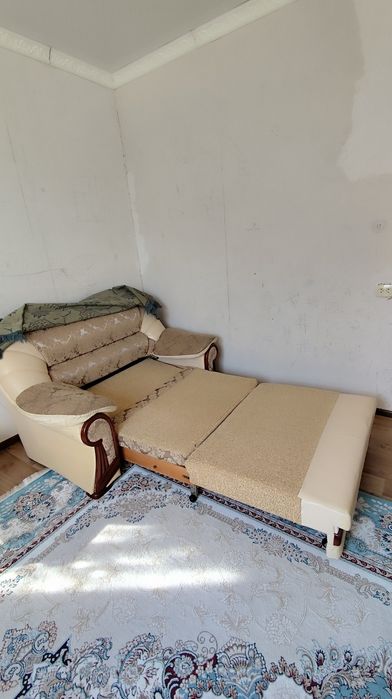 Софа кровать бежевый