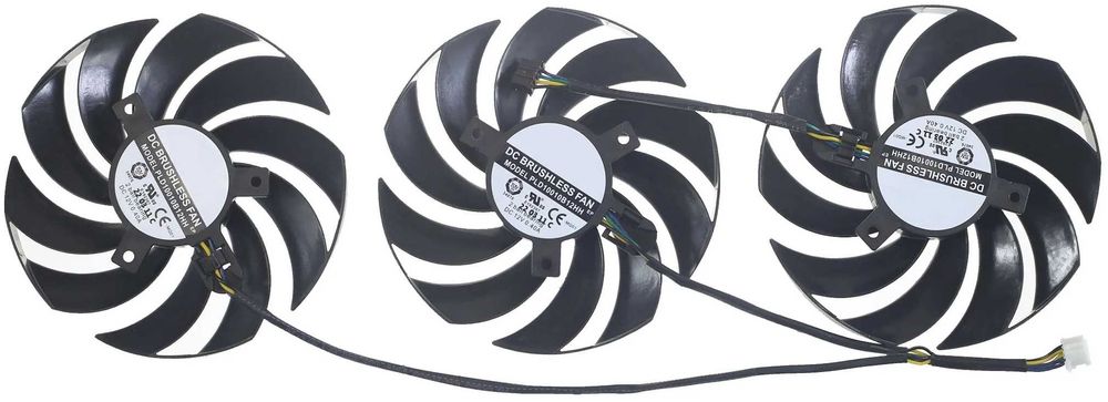 Вентилатори за видео карта MSI RTX 3050, 3060 Ti 3070 Ti 3080, 3090