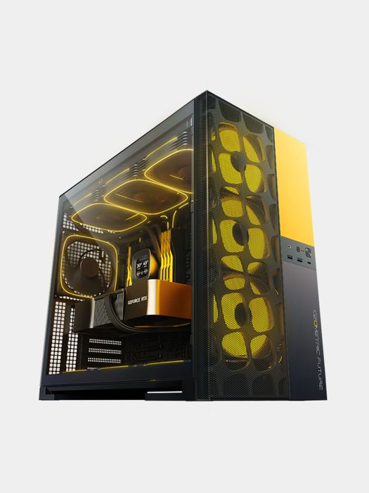 Geometric Future Model 5 Vent Black/Yellow