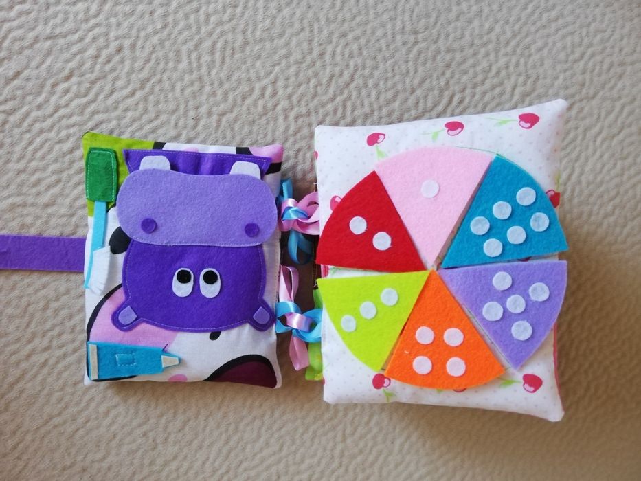 "Тиха" книжка - занимателна и образователна- вариант 4