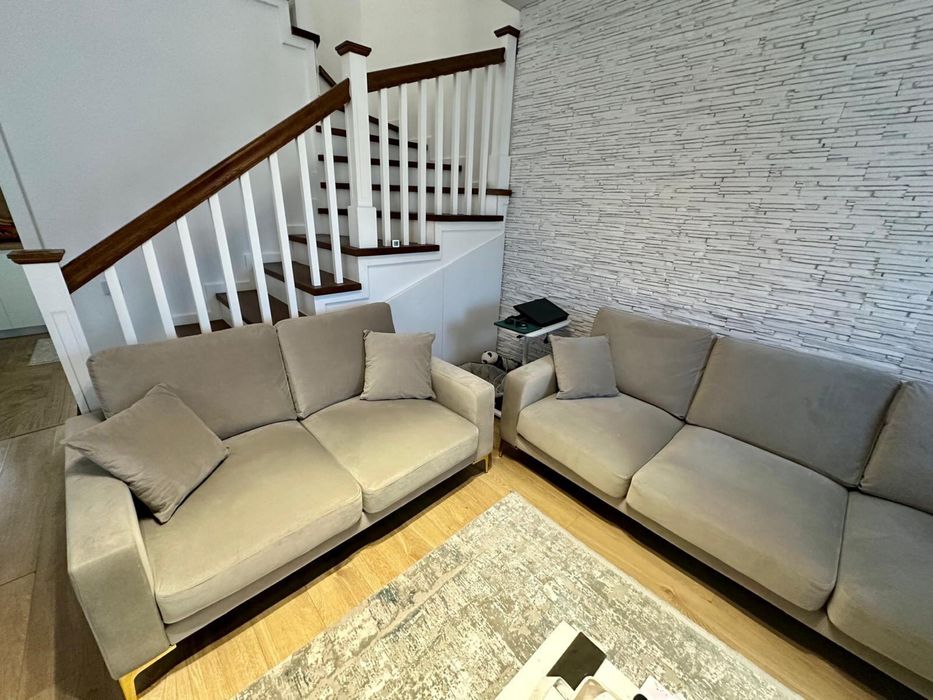 Set canapele bej kuko home