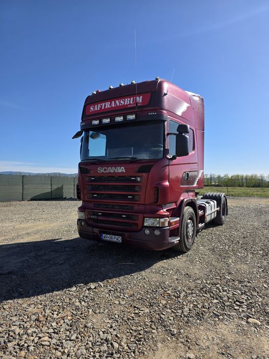 Vând Scania R 480 ,2007 4 Perini de aer pe spate, sau schimb cu Macara forestiera Z