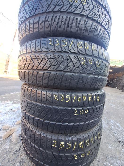 4 anvelope iarna 235/60r18 Pirelli Montaj Gratuit