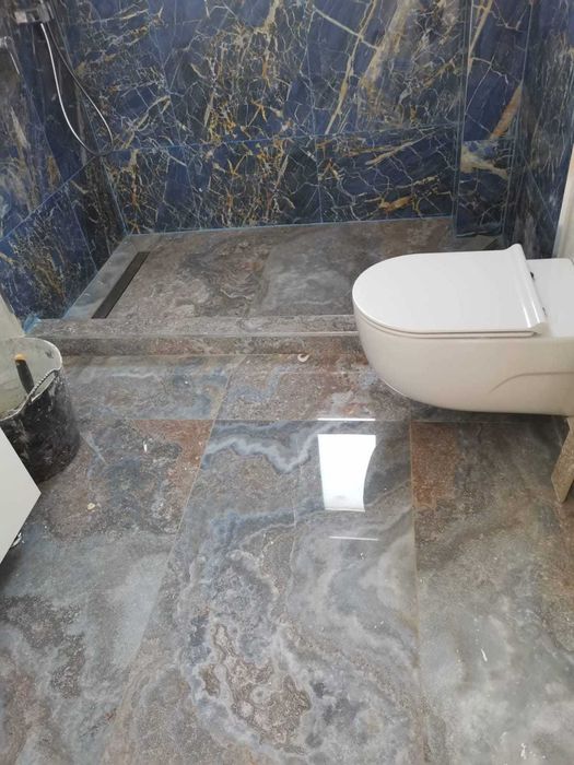 Bordura Dus  din Marmura si granit