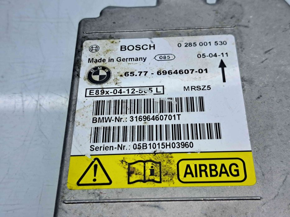 Calculator airbag Bmw 1 (E81, E87) [Fabr 2004-2010] 31696460701T 2.0 M