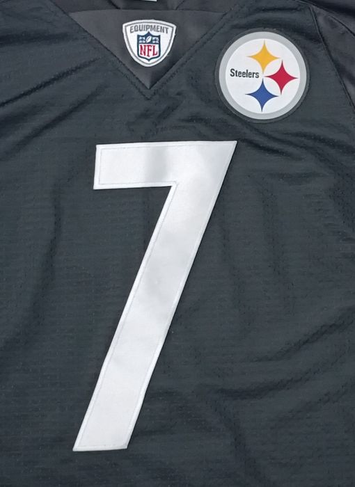 Reebok NFL Pittsburgh Steelers #7 Roethlisberger Jersey тениска S