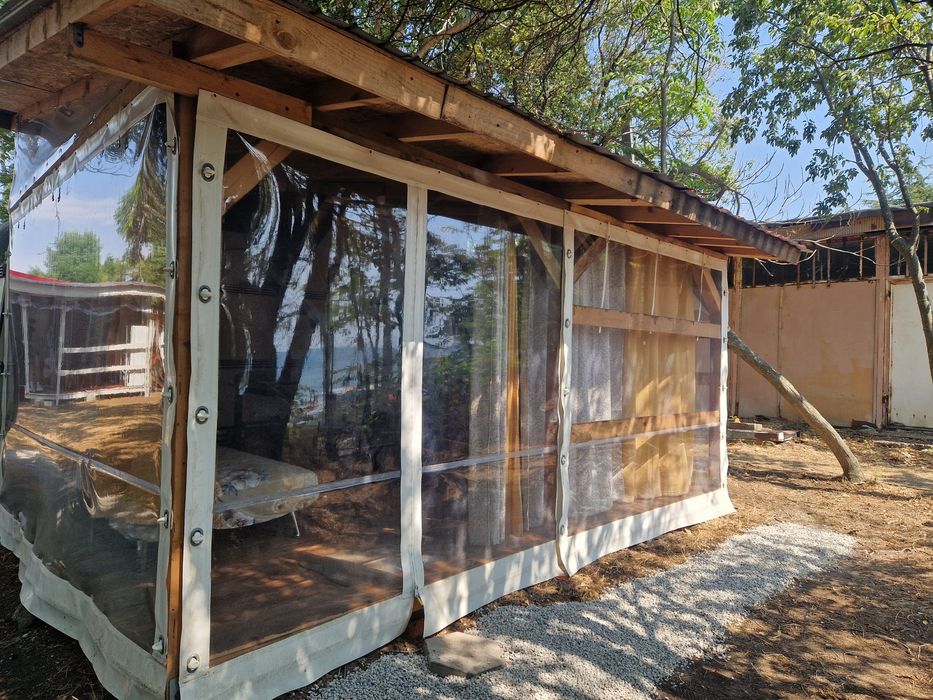 Каравана "Морска гледка" в къмпинг Ахелойска битка