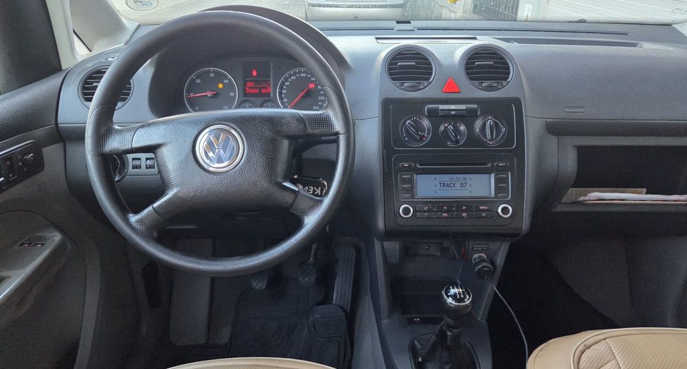 Vw Caddy Life 1.9 TDI 105CP, vopsea originala, foarte buna