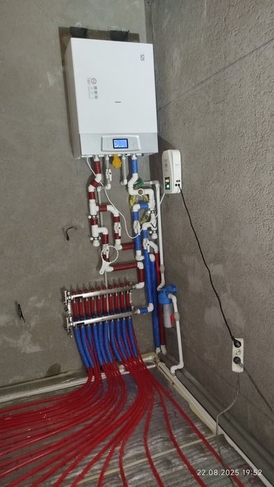 Отопление теплый пол жасаймыз