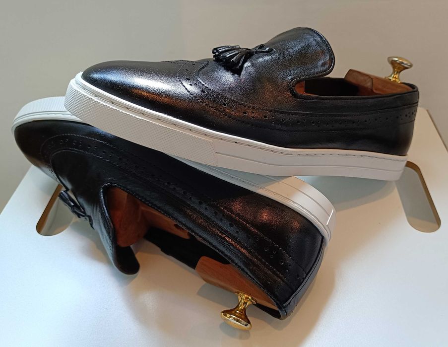 Pantofi sport casual 42 42.5 43 lucrati manual Lavoratione Artigianale