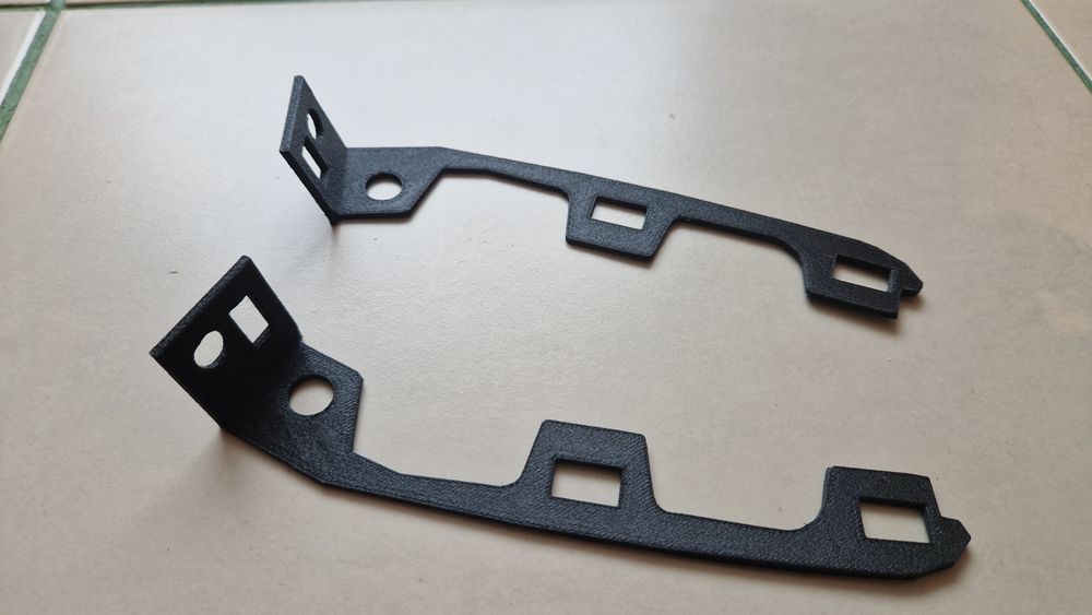 Kit reparatie spoiler / bumper fata Alfa romeo Giulia PAHTCF