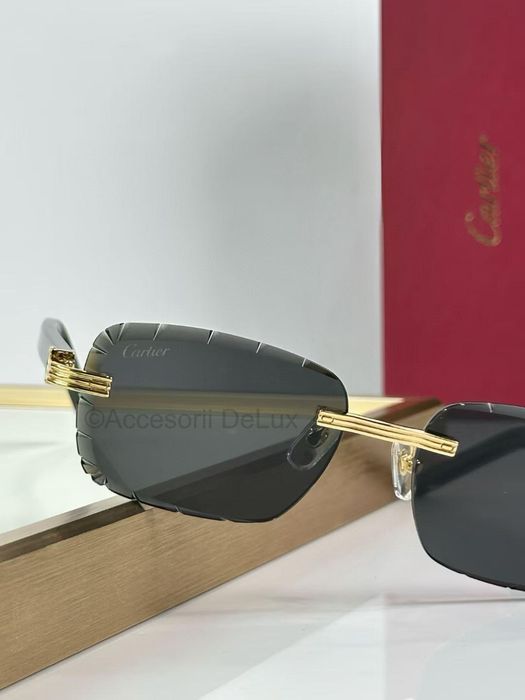 Ochelari de Soare Cartier CT0286S Noi Full Box Photochromic Lens Verificare Colet
