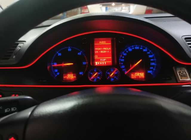 Диодна Интериорна LED Лента 2 метра - ЧЕРВЕНА