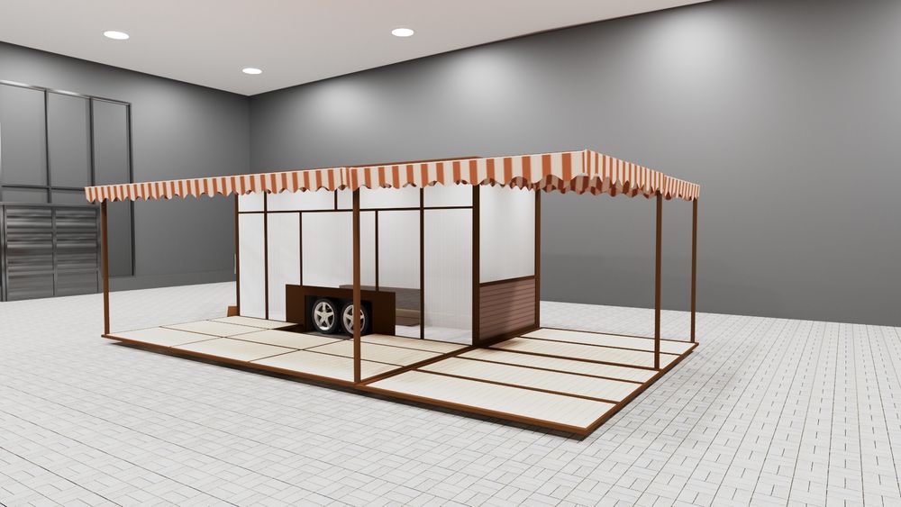 Мобильный фудтрак, офис, бутик