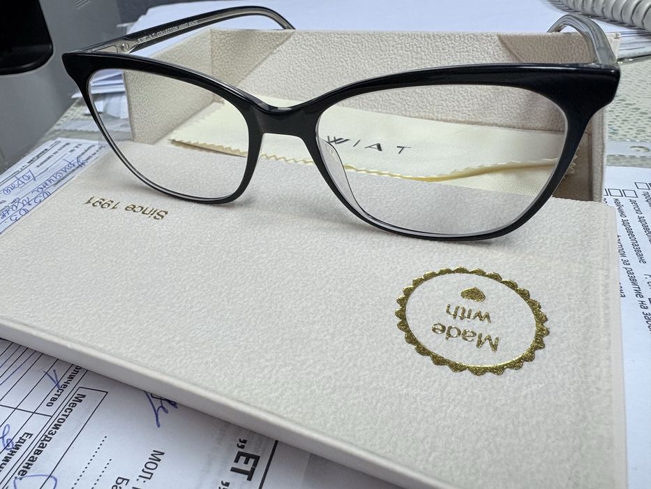 Нови! Kwiat рамка + стъкла с филтър за синя светлина