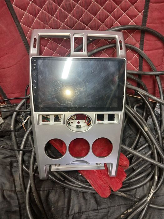 Андройт мафон на приору с консулем вместе + камера заднего вида