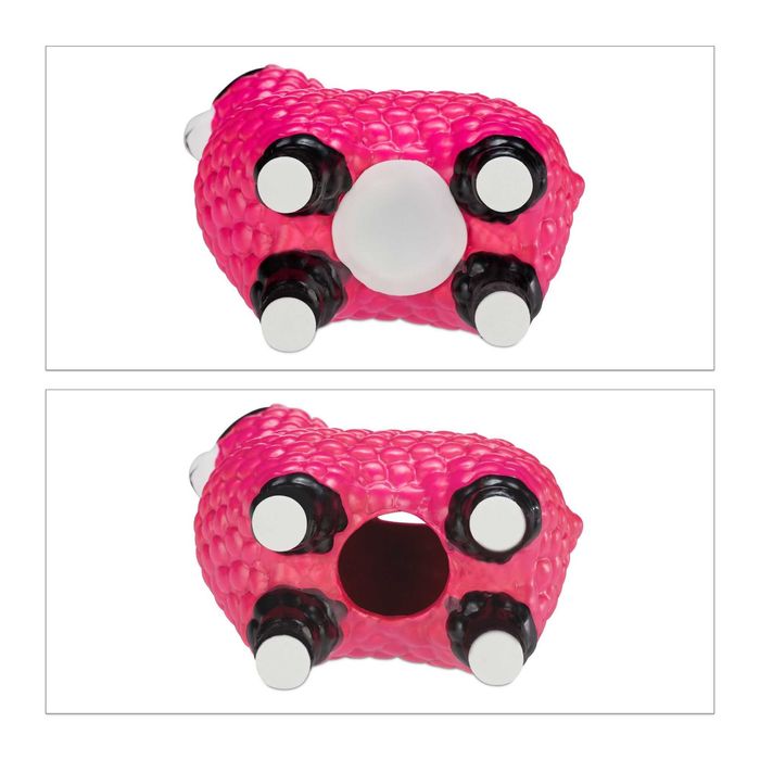 Pusculita Lama Cool design amuzant ochelari de soare 100% ceramica roz