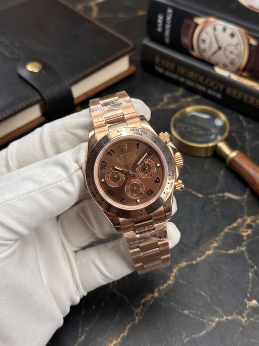 Rolex Daytona Rose Gold Chocolate Dial 40mm