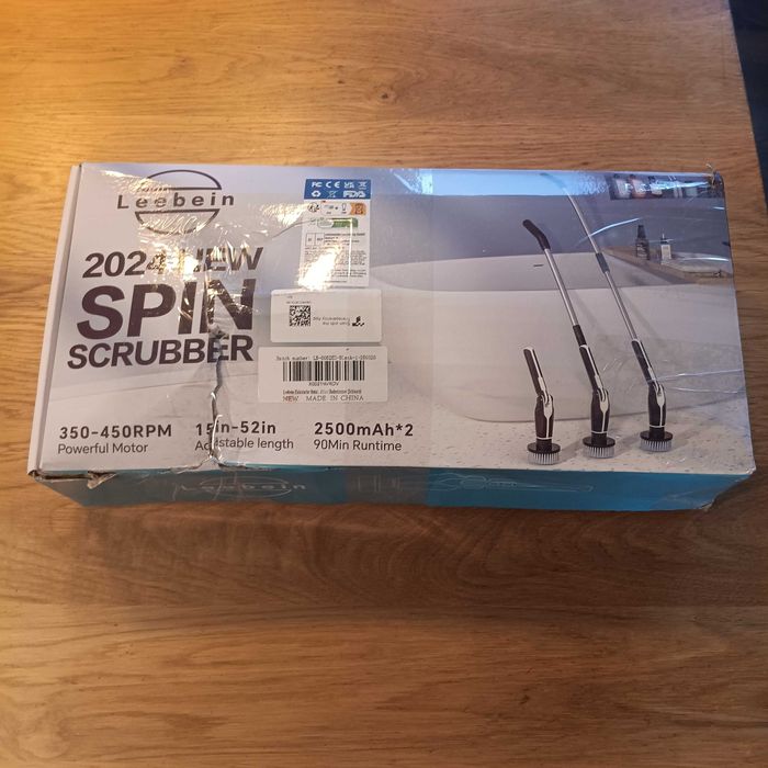 Електрическа четка за почистване с телескопична дръжка, липсващи части