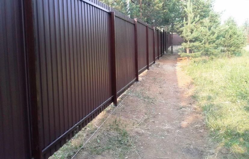 Установка заборы