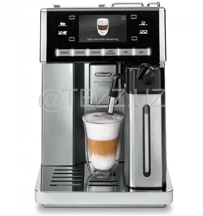 Кофемошина DеLonghi Primadonna exclusive. Qahva mashinasi Delonghi