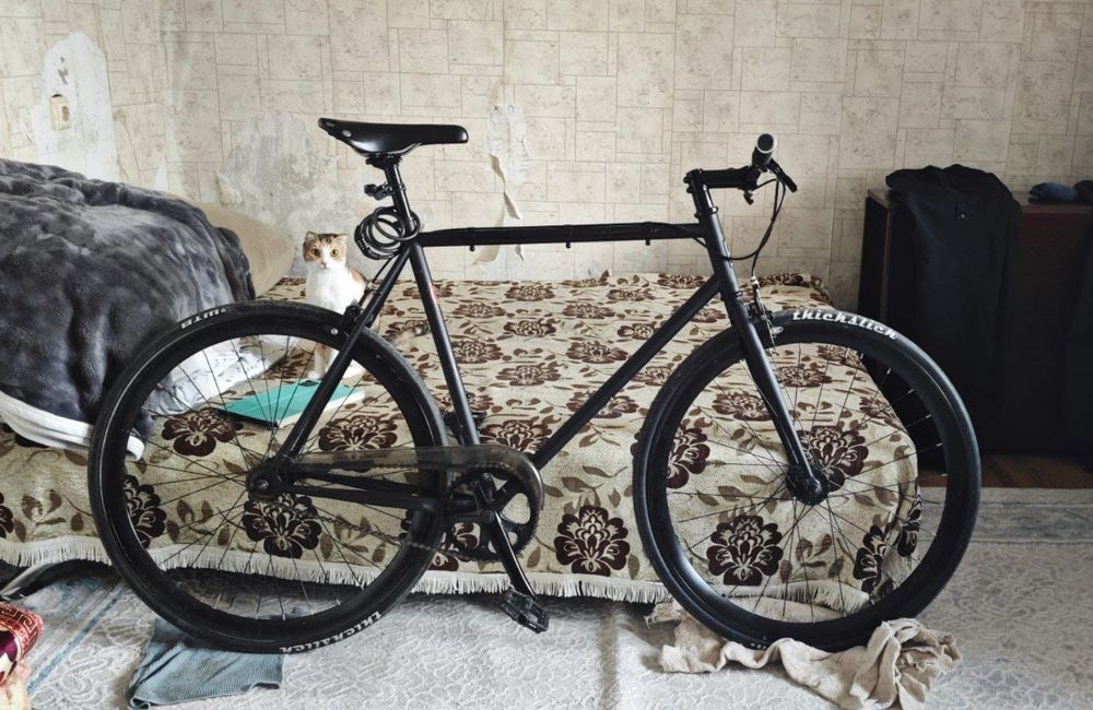 Фикс велосипед fuji
