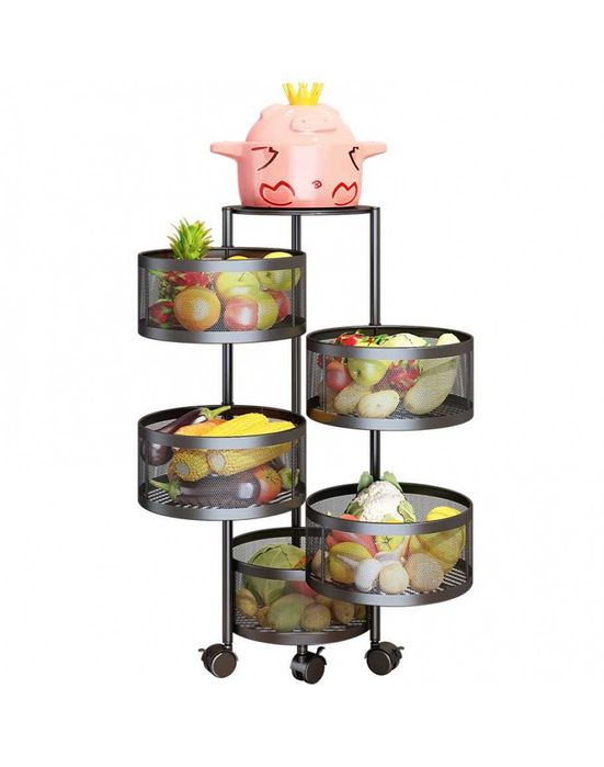 Домакински органайзер подвижен кръгъл