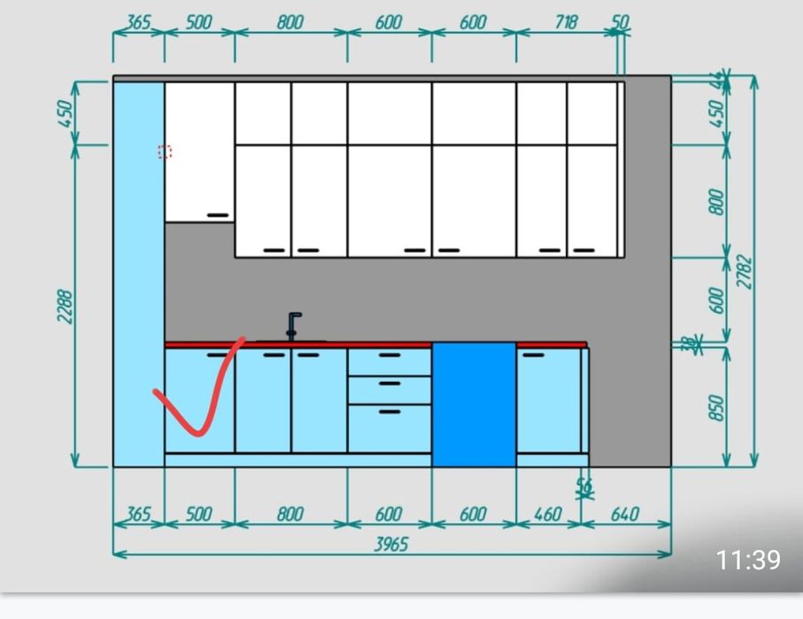 Проект мебели на заказ