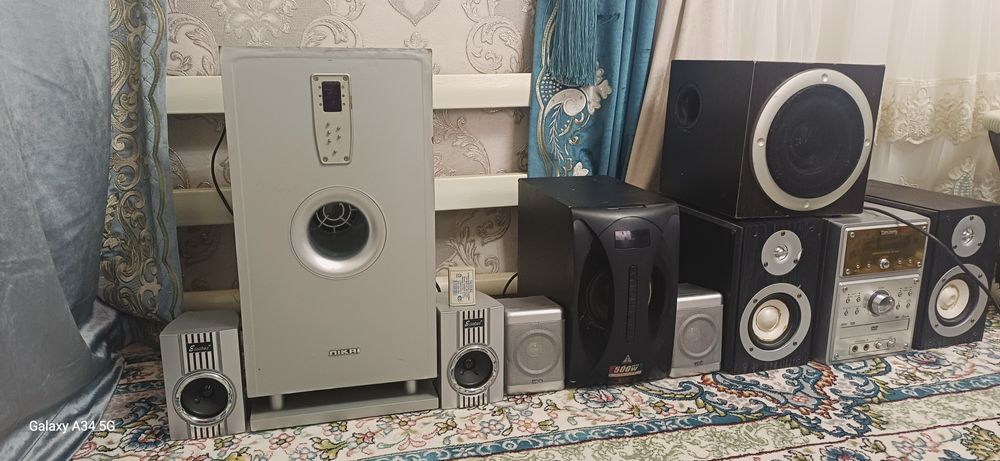 Uy kinoteatri .Damashni kinoteatr , Nikai 5.1 . Yaponskiy texnika plom