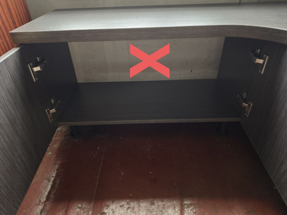 Тумба угловая  .