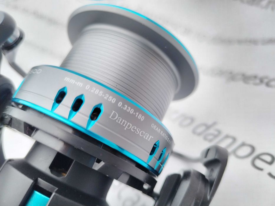 SET 2 Mulinete Feeder Crap PRO FL POLEX Feeder PF6500 tambur Long Cast