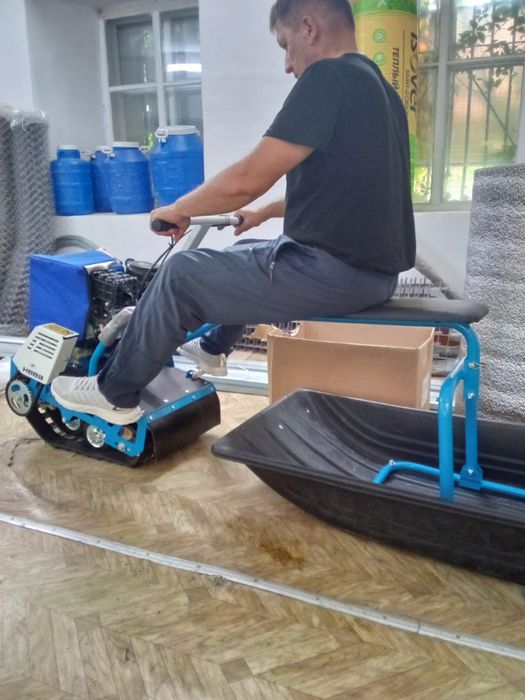 Мотобуксировщик мотособака