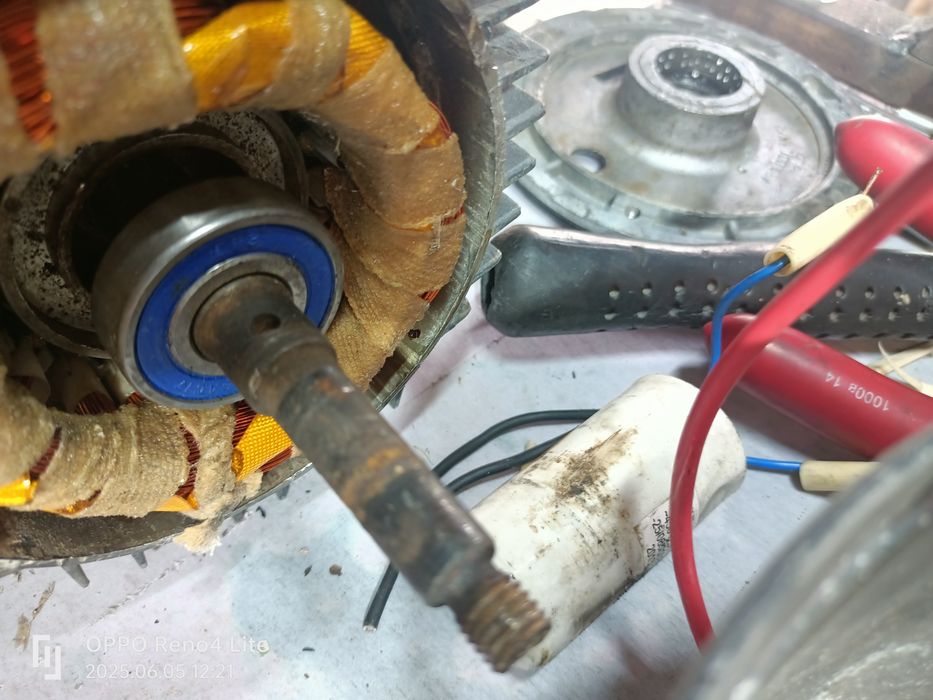 Ремонт и перемотка электродвигателя