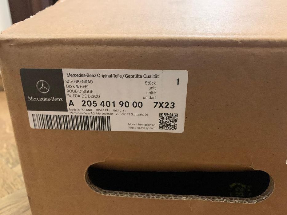 Janta originala Mercedes 17 inch