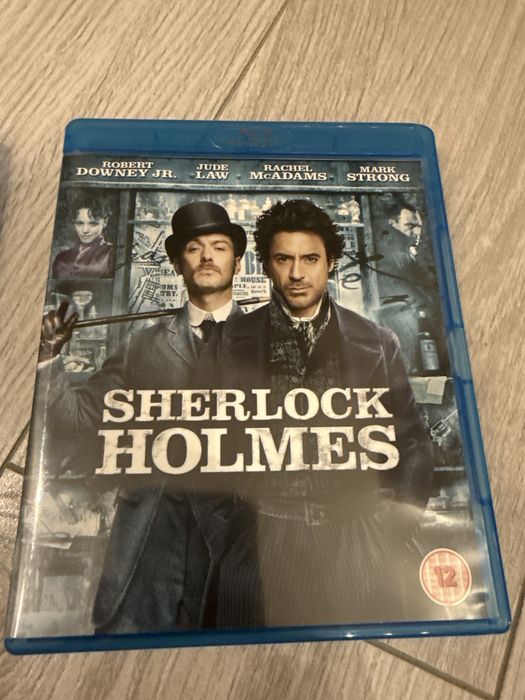 Colectie 2 filme bluray si dvd - Sherlock Holmes
