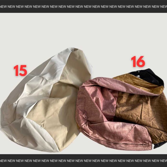 Калъфи за барбарони (пуфове) от тапицерска дамаска