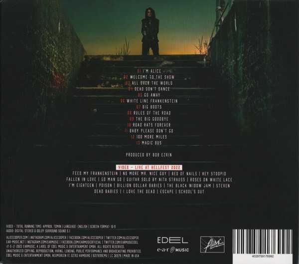 CD+DVD Alice Cooper - Road (2003)