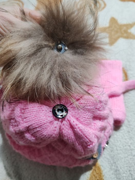 Детская шапка для девочки