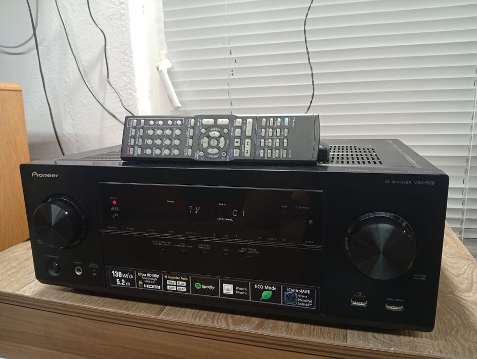 5.2 канален ресивър PIONEER VSX-529K Lan HDMI