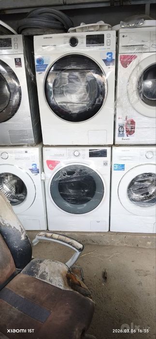 Kir moshinalar sikidkada 900 mindan boshlanadi garantiyalar bor