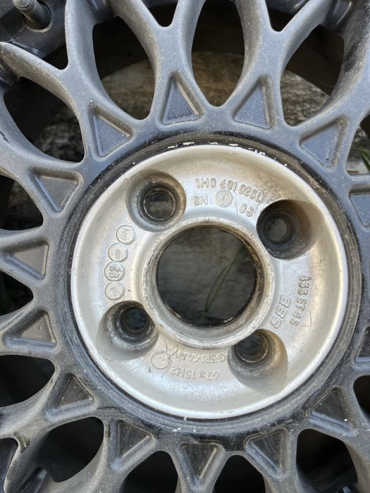 Оригинални джанти BBS 433 (Golf 3 GT Special) 4x100 15" с гуми