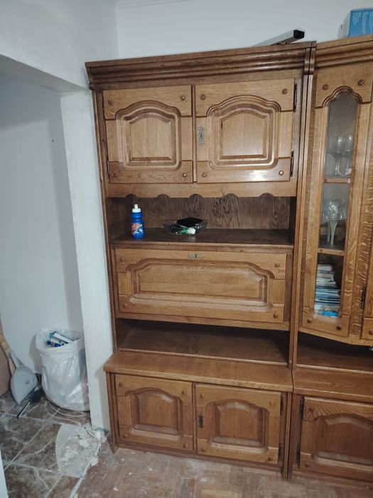 Mobilă sufragerie din lemn masiv stare bună