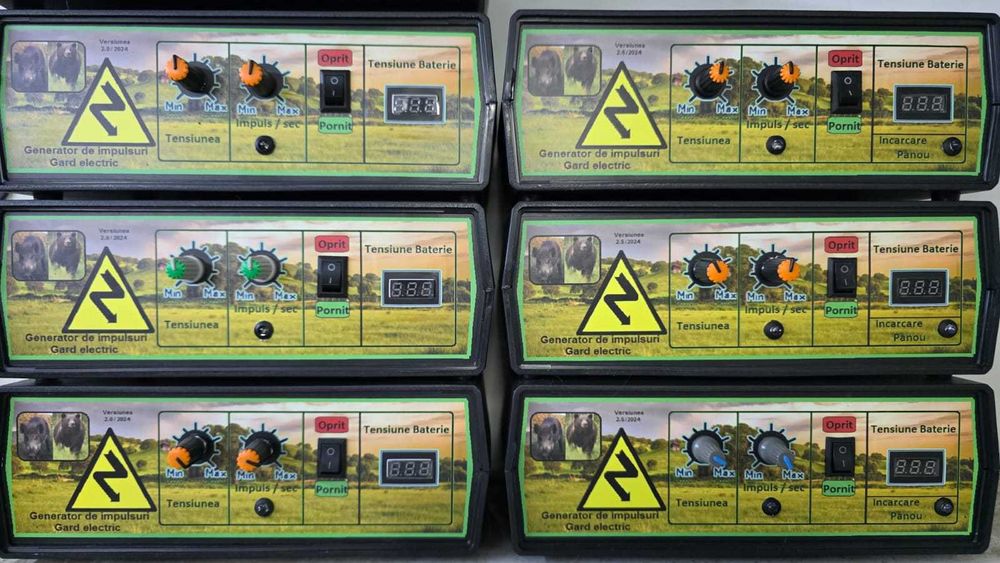 Aparat pentru gard electric 6J Voltmetru digital 15.000V