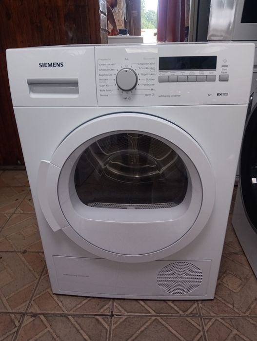 Сушилня с термопомпа Сименс Siemens IQ 700 A++ 8кг 2 години гаранция!